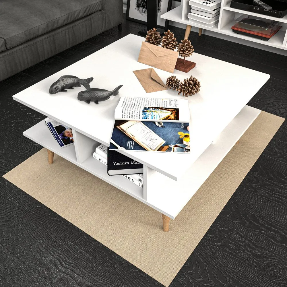 Sto za dnevnu sobu Akya Coffee Table White