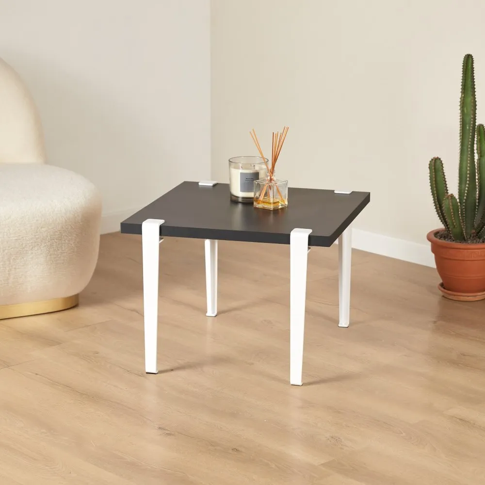 Sto za dnevnu sobu Halicheron Anthracite White