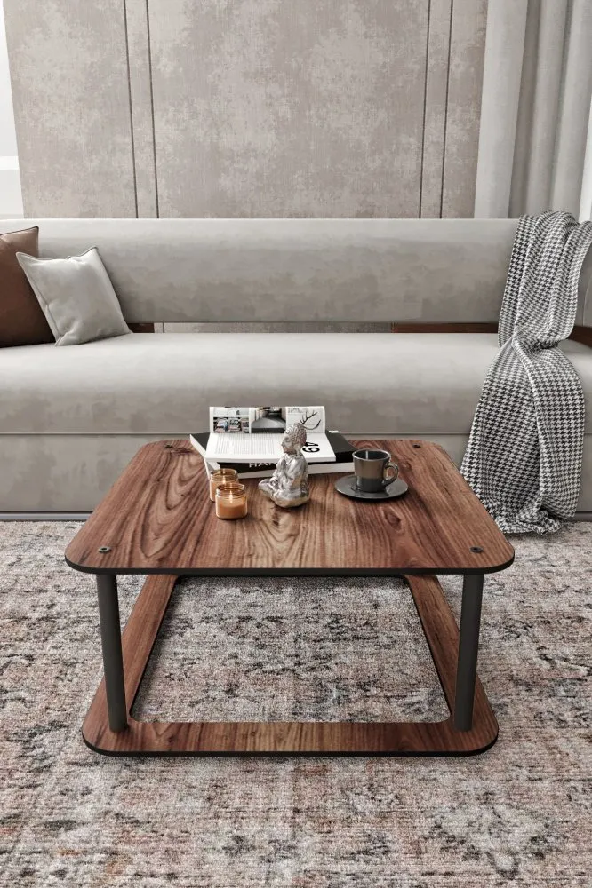 Sto za dnevnu sobu Hole Square Walnut