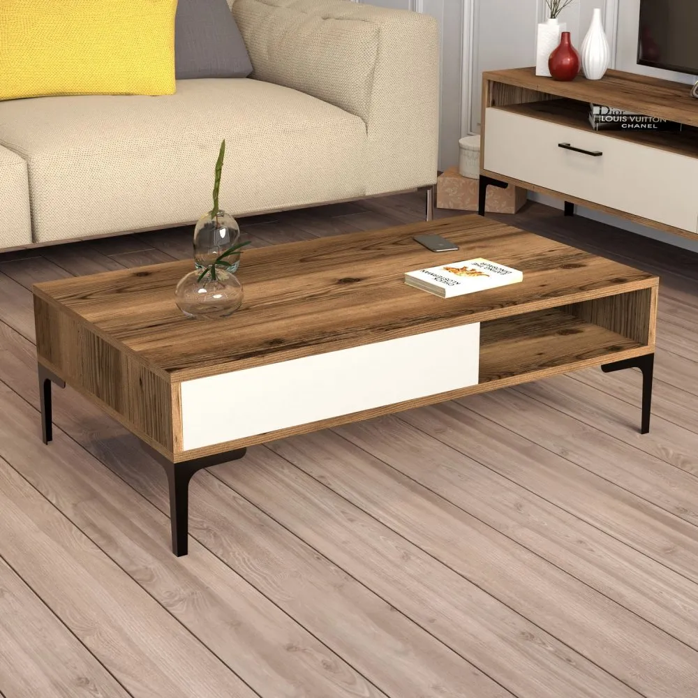 Sto za dnevnu sobu Istanbul Walnut Cream