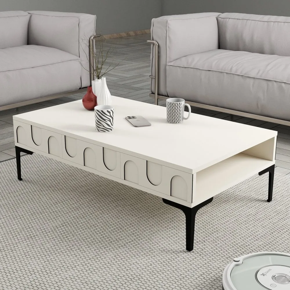 Sto za dnevnu sobu Lyon 32 Cream Black