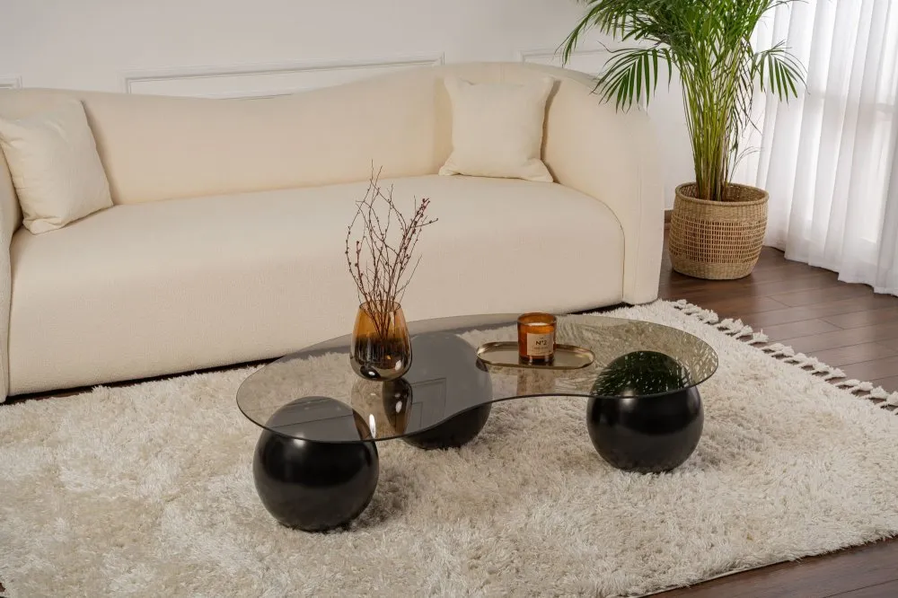 Sto za dnevnu sobu Sphere Black Bronze