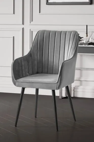 Stolica Nova Grey Black