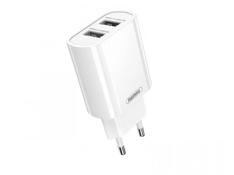 Strujni punjač 2xUSB RP-U35, beli