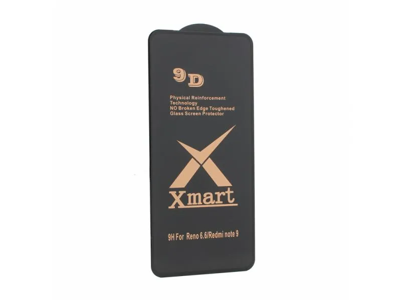 Tempered glass X mart 9D za Xiaomi Redmi Note 9 Pro/Note 9 Pro Max crni