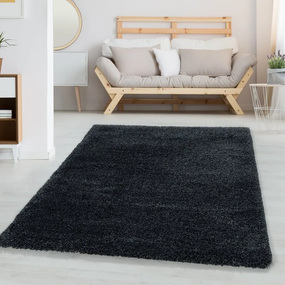 Tepih (140x200) Fluffy 3500 Anthracite