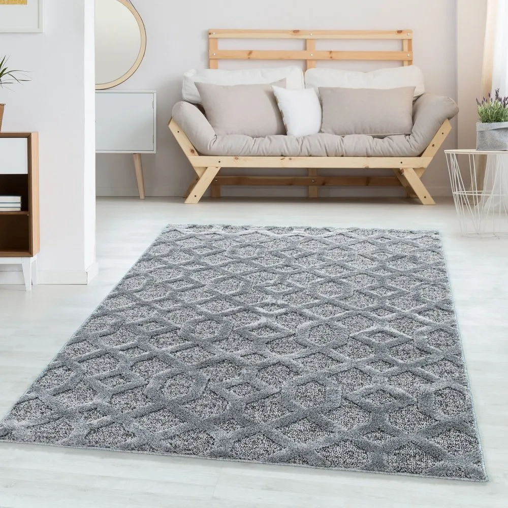 Tepih (140x200) Pısa 4702 Grey