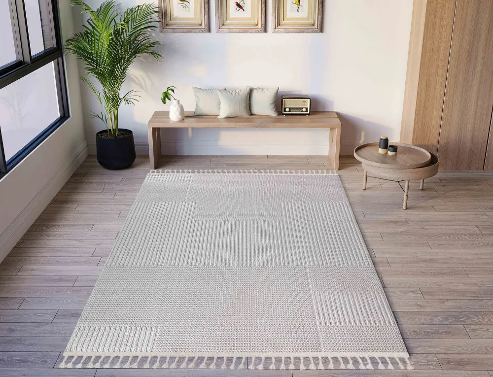 Tepih (200x290) Korya White