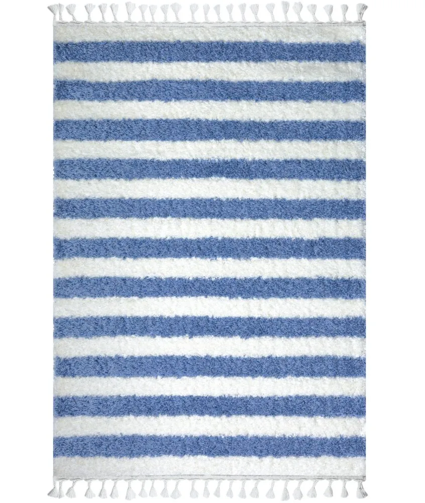 Tepih 3434A White Blue 120 x 180 (932ELT2524)