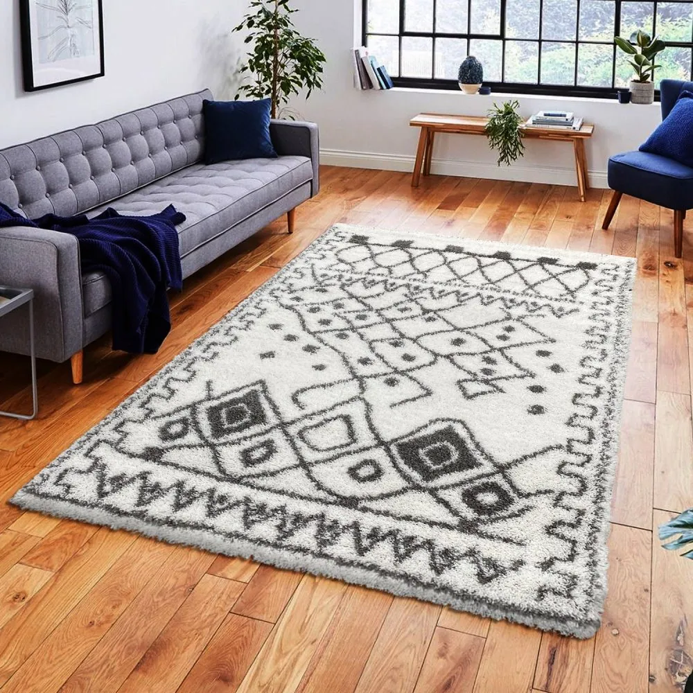 Tepih 3890A White Grey 120 x 180 (376RBY1873)