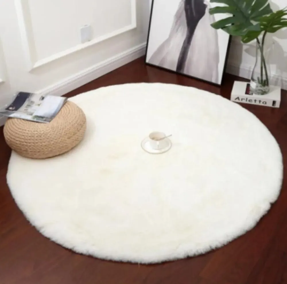 Tepih (90 cm) 9989 White