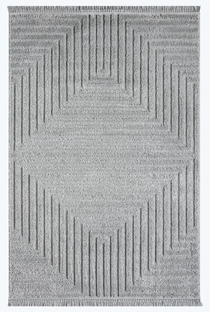 Tepih Faselis Grey 120 x 170 (733MLC1177)
