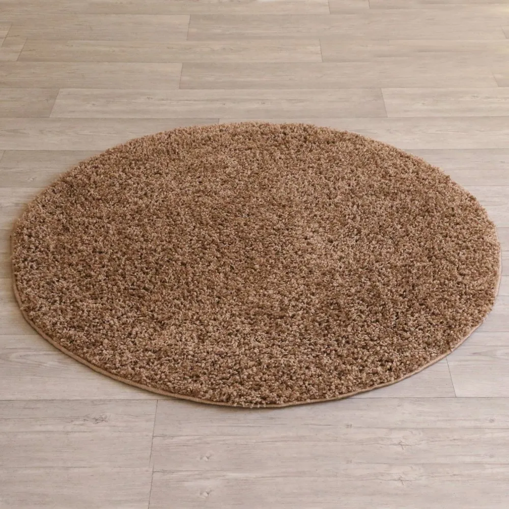 Tepih okrugli Life 1500 v2 Mocha 120 cm (922GLA1126)