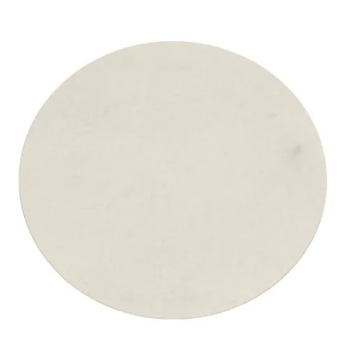 Tepih Oval Plush White 120 cm (202BLY1354)