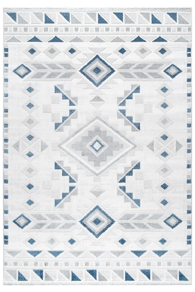 Tepih Roma F0353 Grey Blue 60 x 110 (669OPL1906)