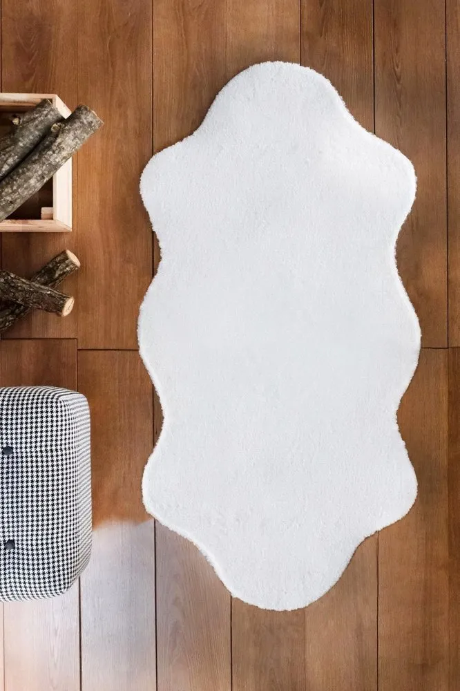 Tepih Tavsan Cift Kafa White 120 x 180 (551CST1315)