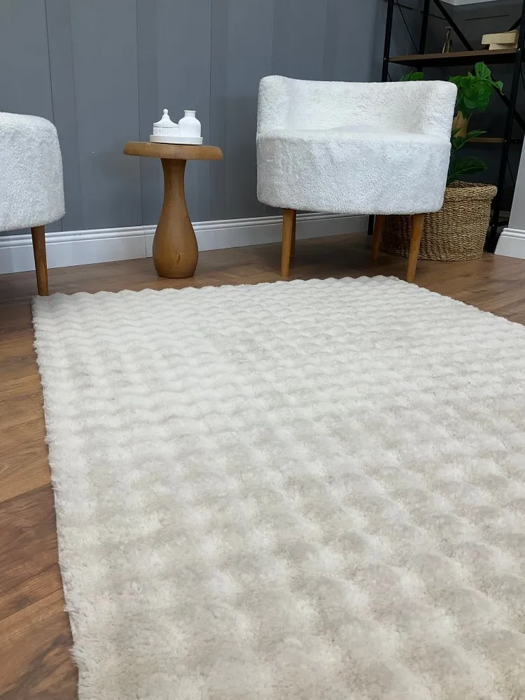 Tepih u bež boji Puffy Bubble 100 x 300 (514SRZ1642)