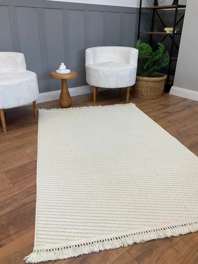 Tepih u krem boji Dizayn Point 100 x 200 (514SRZ1810)