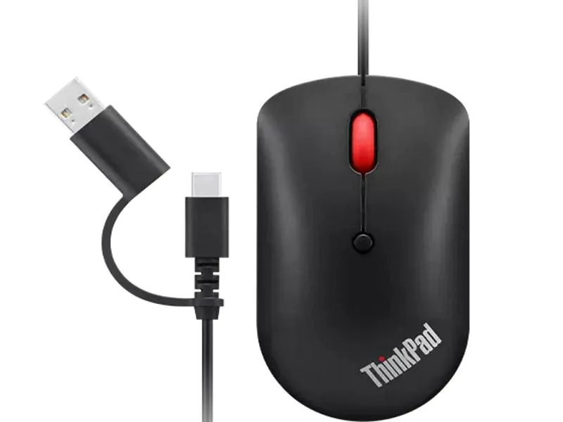 ThinkPad Compact žični miš, USB-C, crni (4Y51D20850)