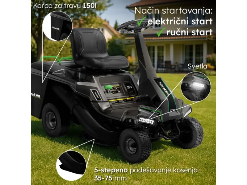traktorska kosilica za travu 224 cm3