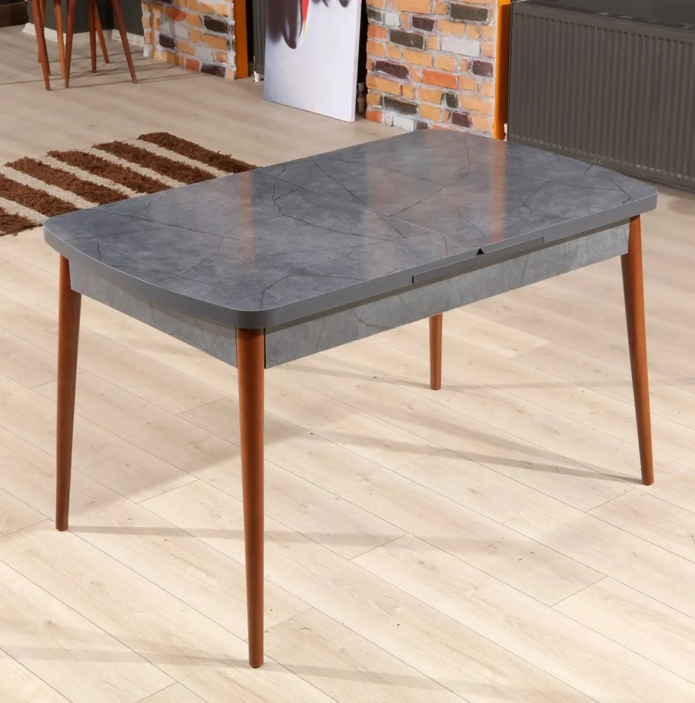Trpezarijski sto Aris Anthracite Walnut