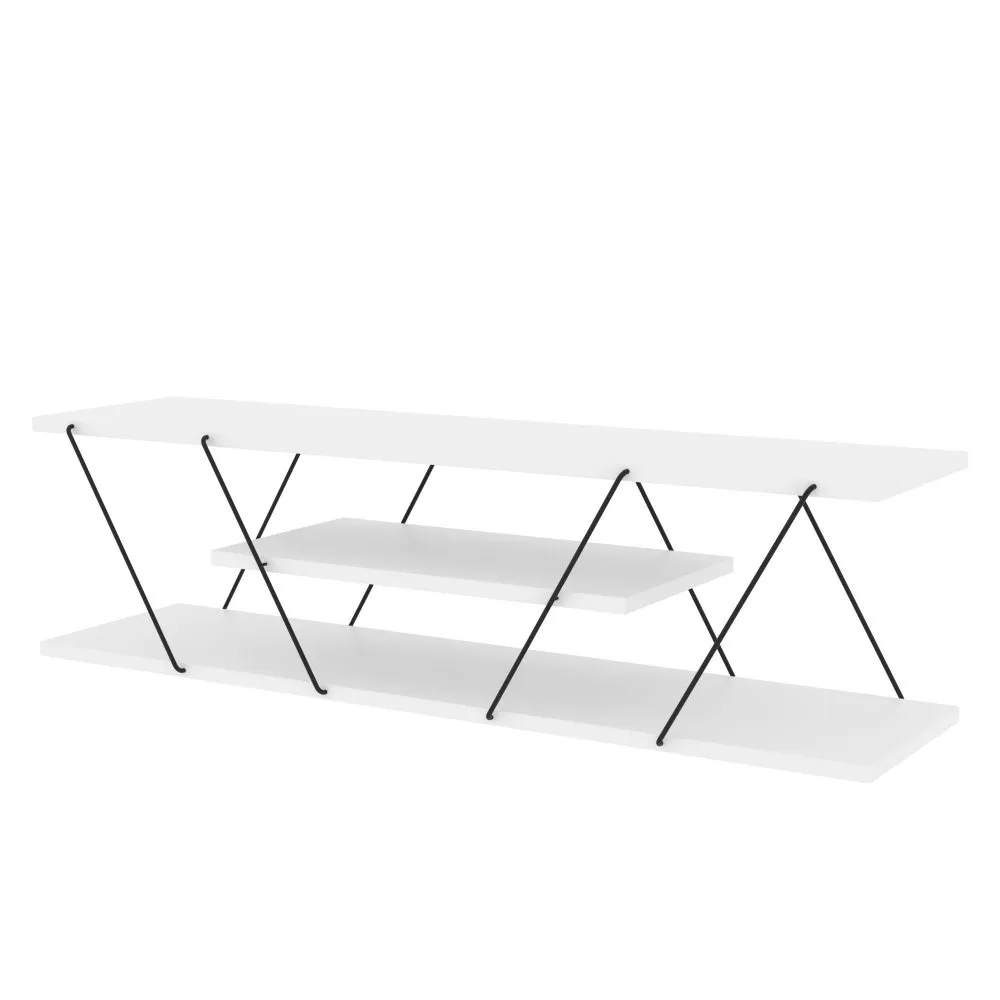 TV polica Canaz White Black (854KLN3021)