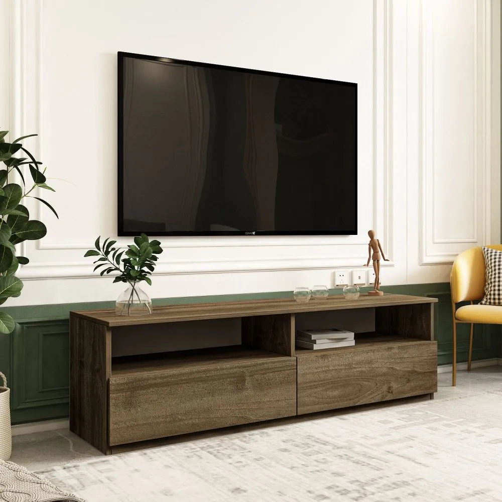 TV polica Centra Walnut