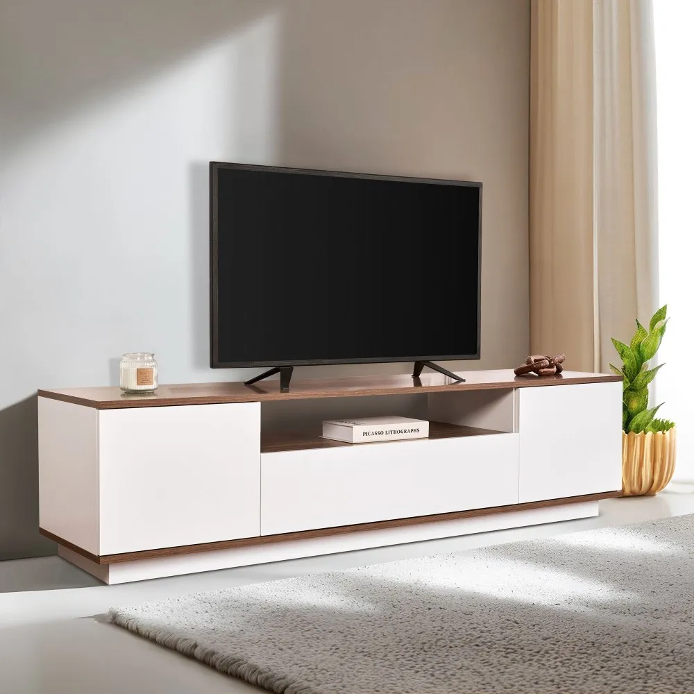 TV polica Veramont White Walnut
