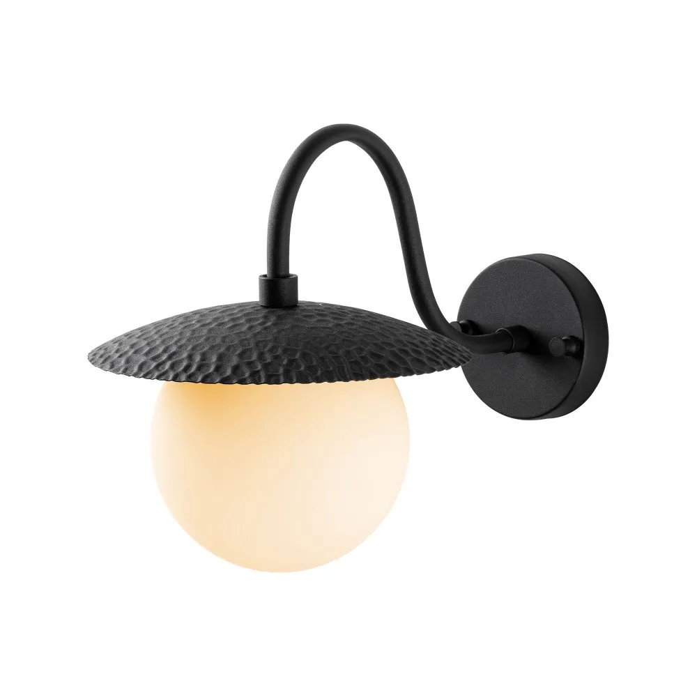 Vall Lamp zidna crna lampa Anemon 15002