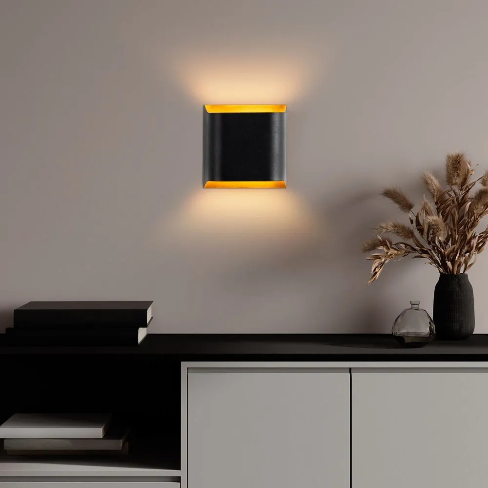 Vall Lamp zidna crna lampa Bera 15305