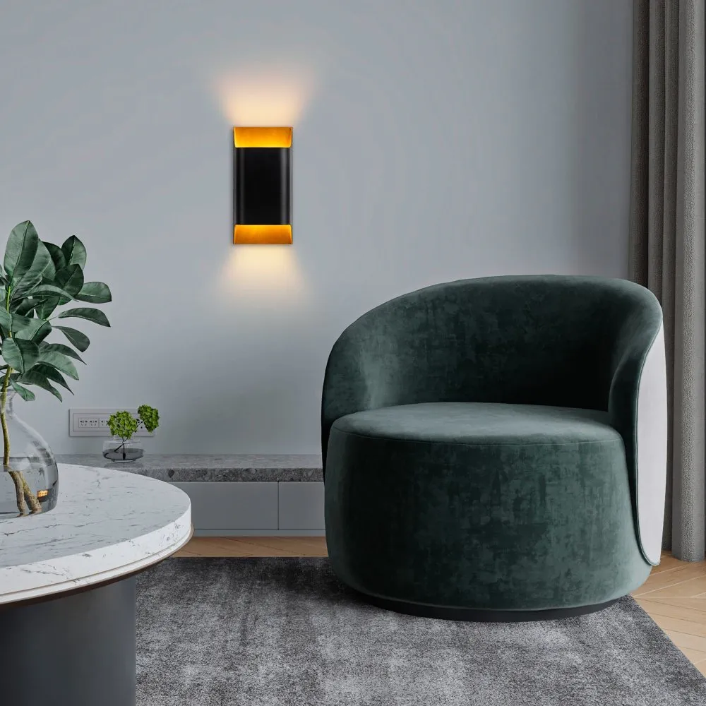 Vall Lamp zidna crna lampa Bera 15311