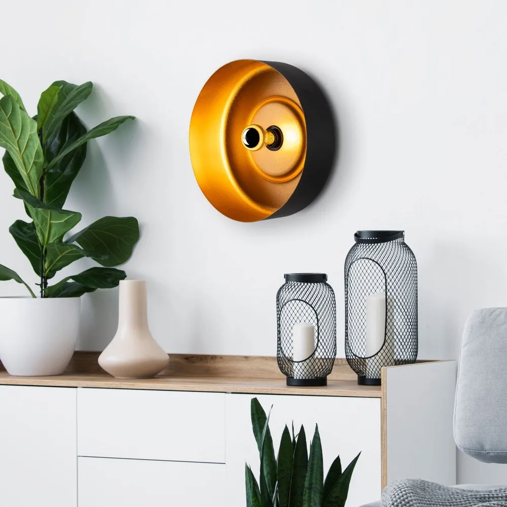 Vall Lamp zidna crna lampa Vesta 15070