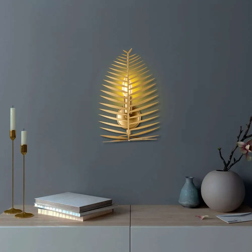 Vall Lamp zidna lampa u zlatnoj boji Leaf 15322