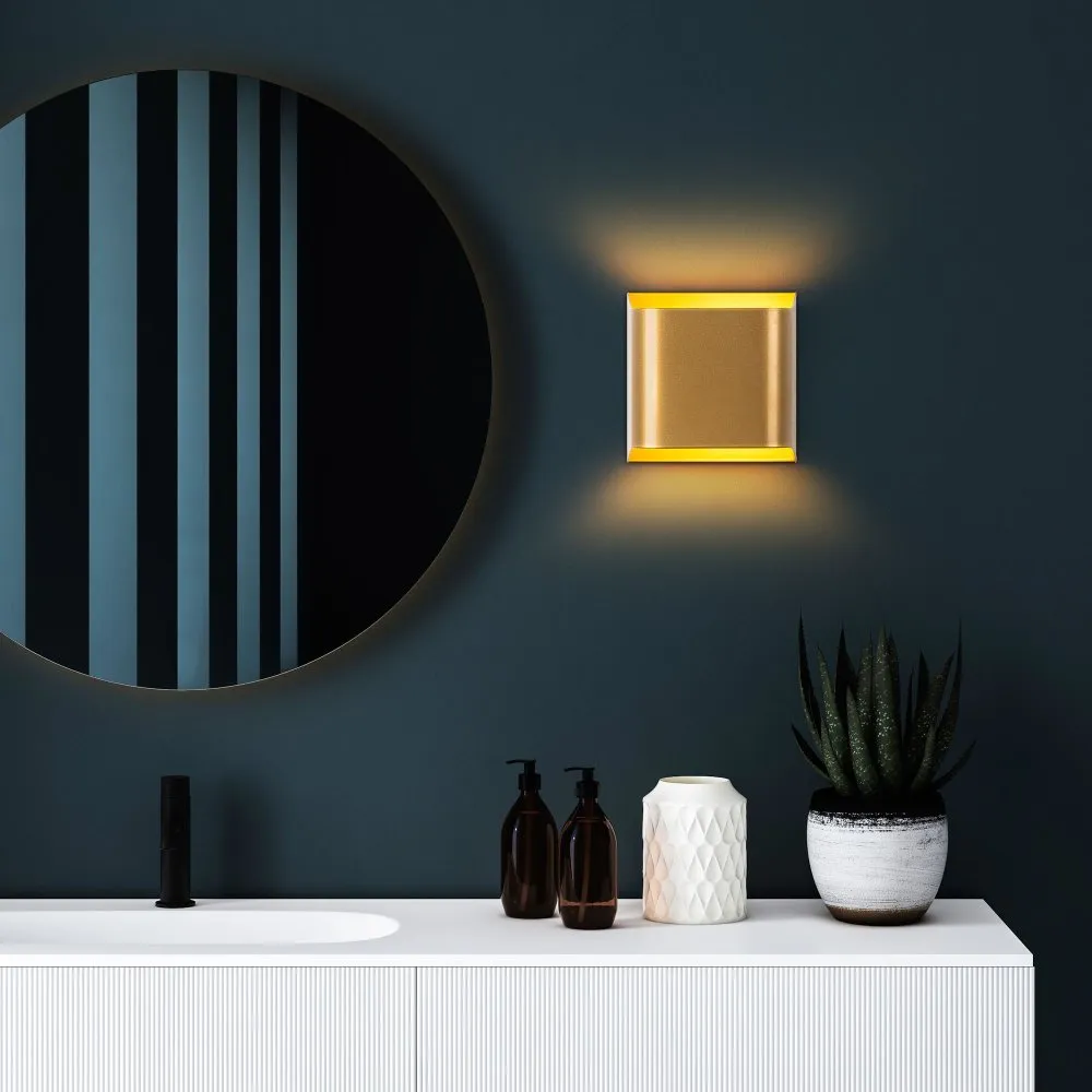 Vall Lamp zidna zlatna boja Bera 15306
