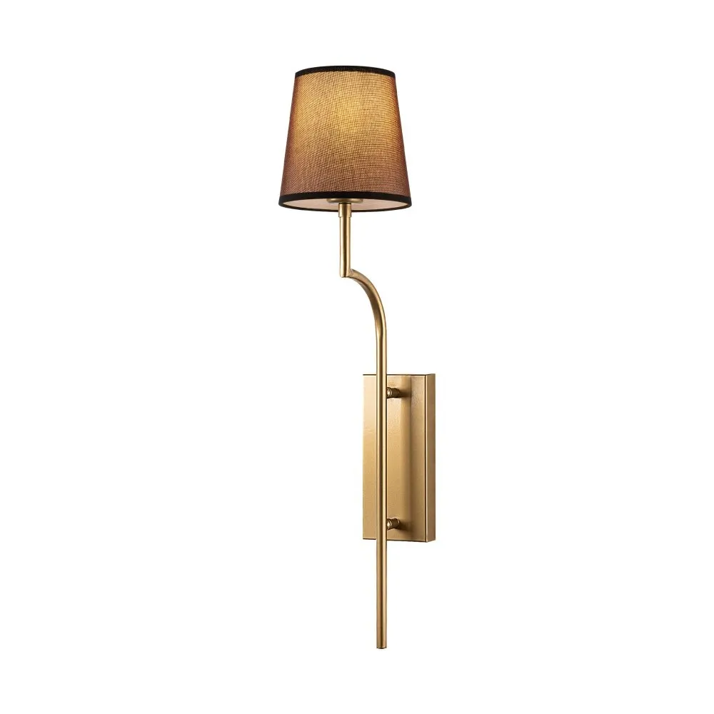 Vall Lamp zidna zlatno - braon lampa Lumora 15332