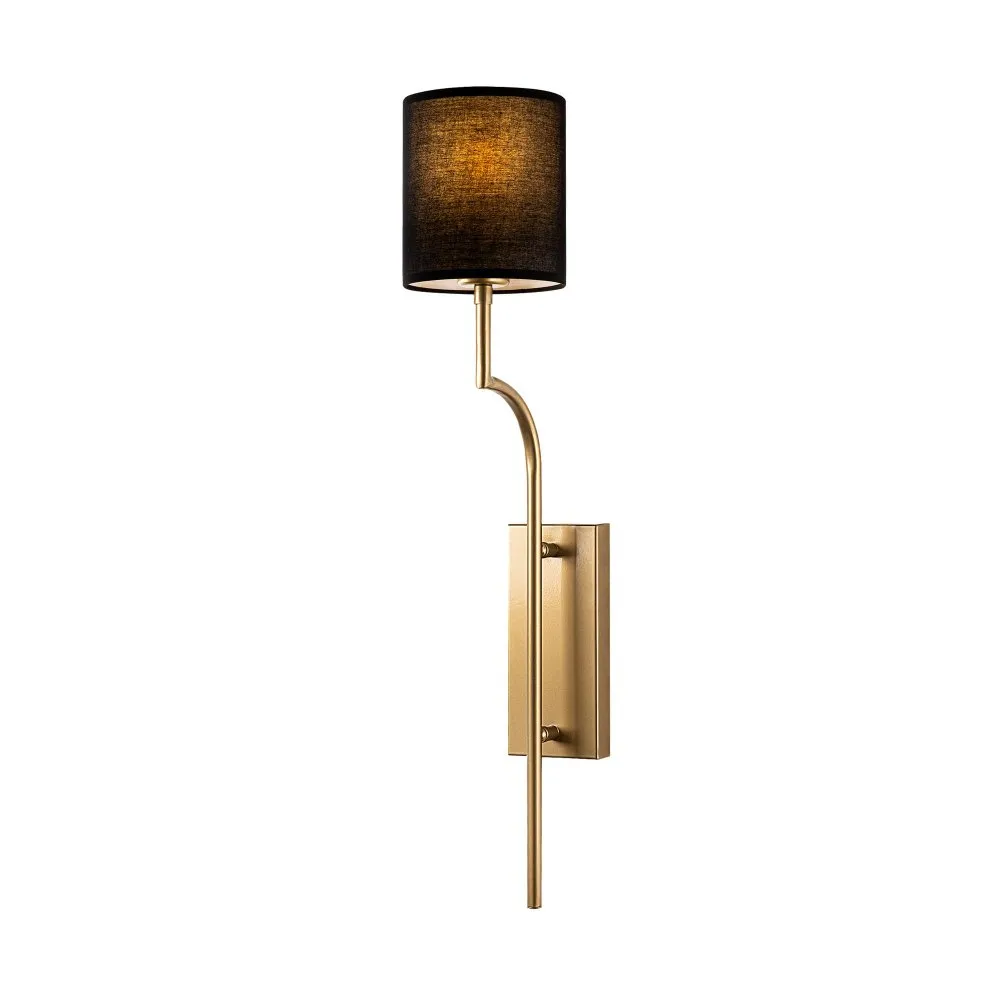 Vall Lamp zidna zlatno - crna lampa Lumora 15336