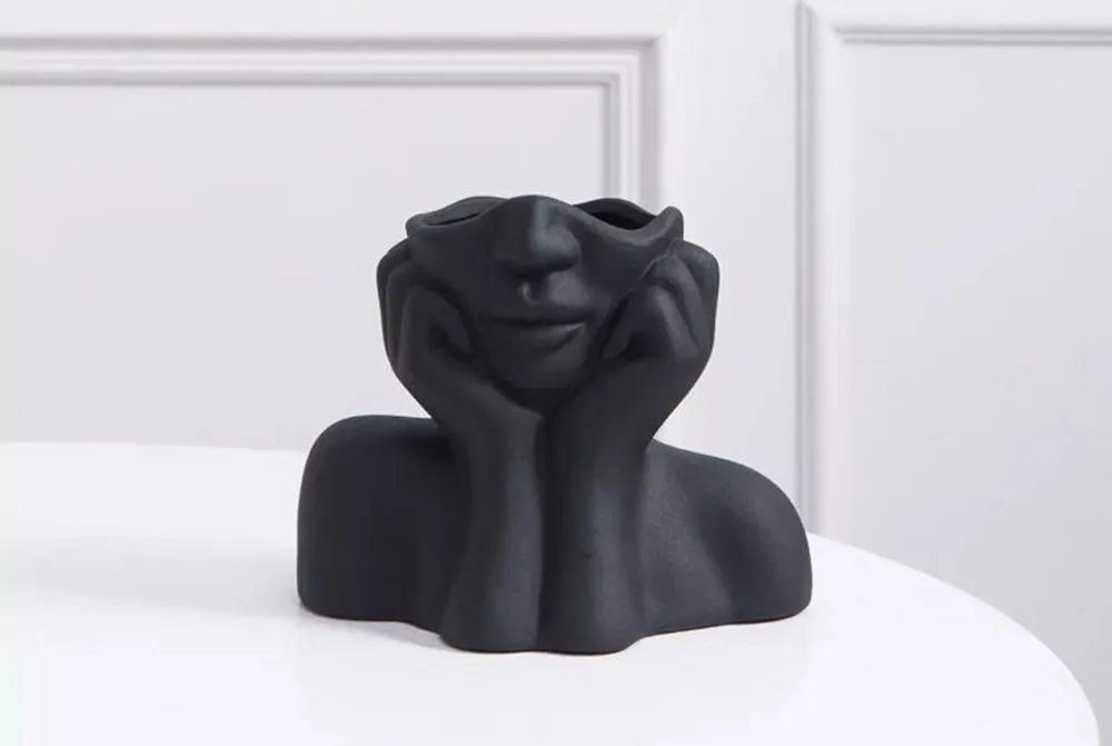 Vaza Iskandinav Layd Black