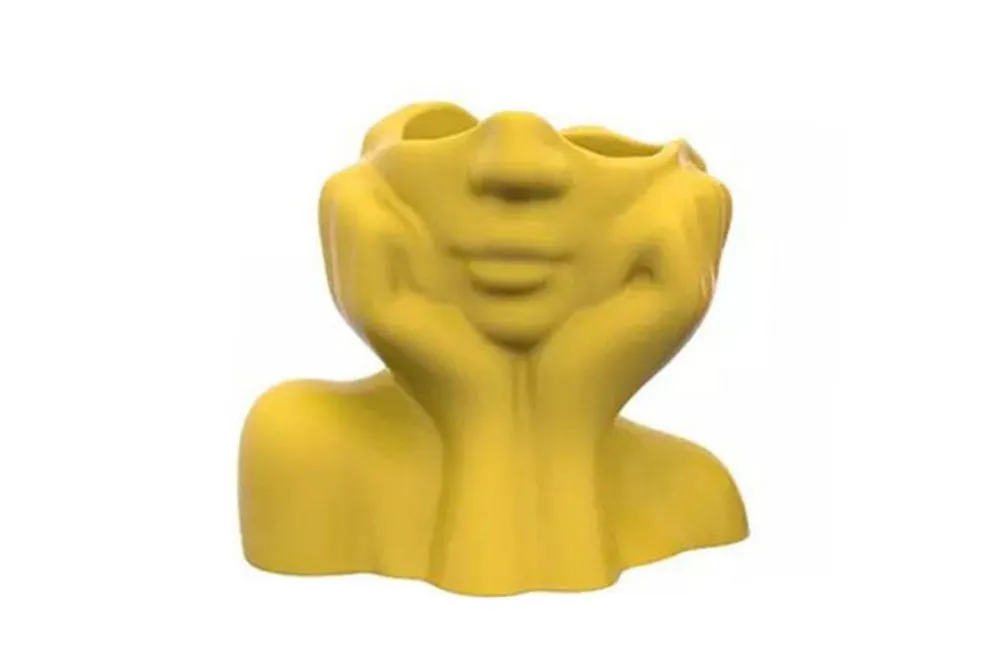 Vaza Iskandinav Layd Yellow