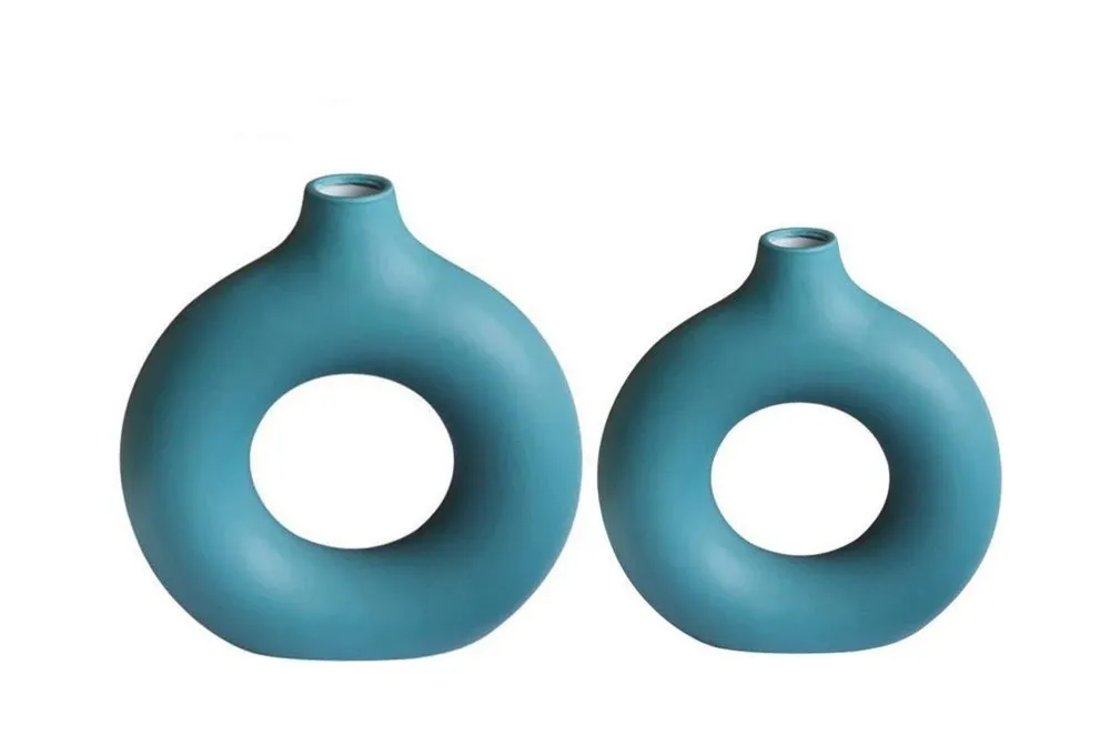 Vaza set Iskandinav Halka Turquoise