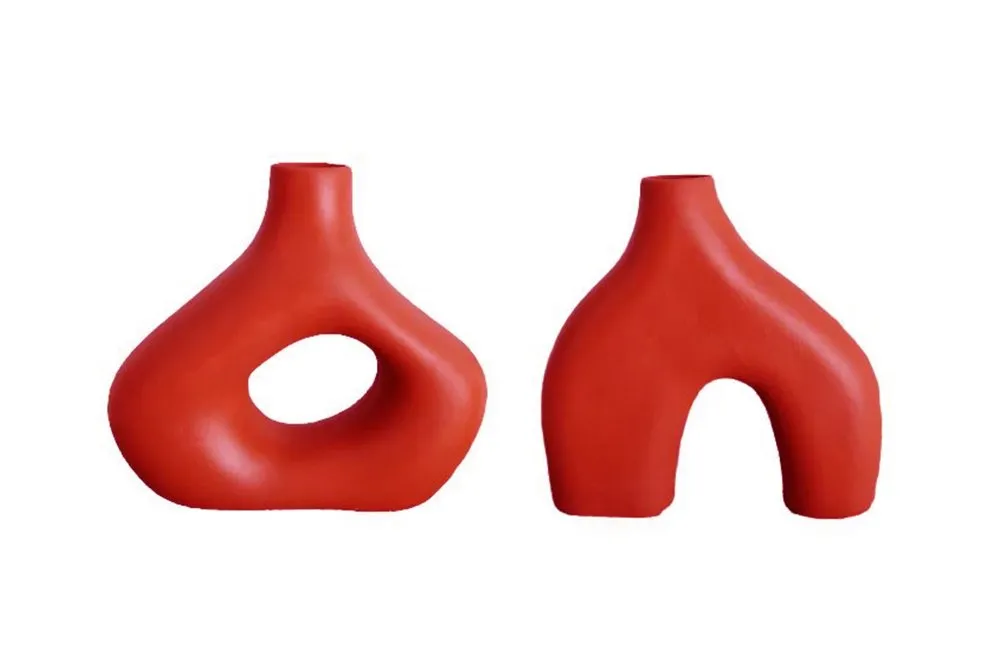 Vaza set Iskandinav Red
