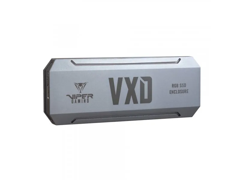 VXD M.2 PCIe RGB SSD kućište USB 3.2 Tip C/USB A PV860UPRGM