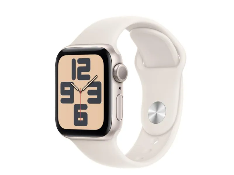 Watch SE2 v3 GPS 40mm Starlight Alu Case with Starlight Sport Band - M/L (mxeg3qv/a)