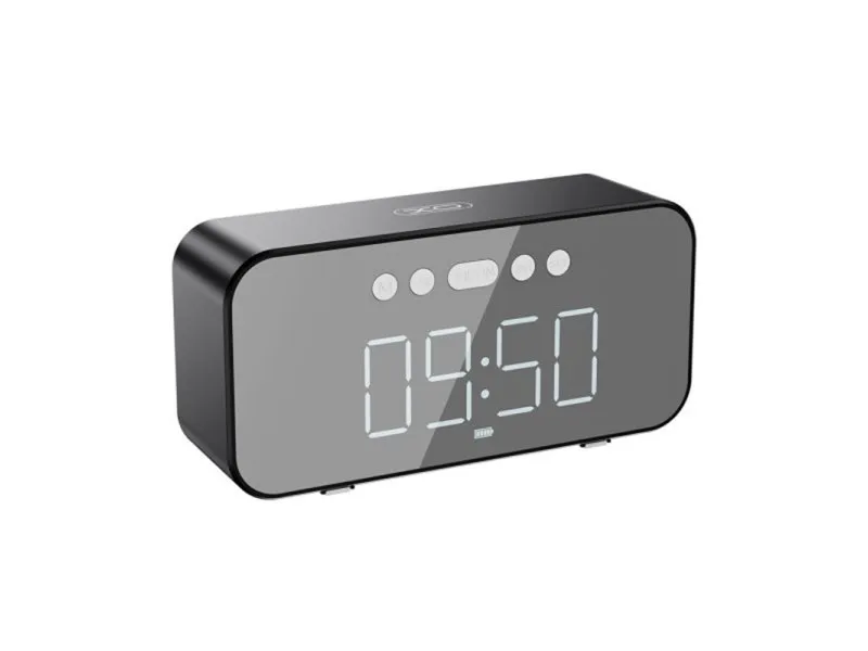 wireless zvučnik F41 alarm sat Crni