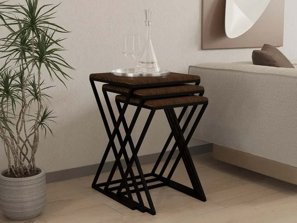 Z Zigon Walnut 3 kom