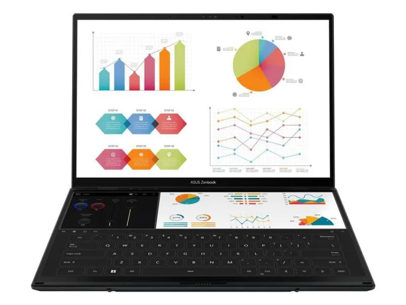 Zenbook 14 DUO OLED UX8406MA-QL056W (Touch Full HD, Ultra 7 155H, 16GB, SSD 1TB, Win11 Home)