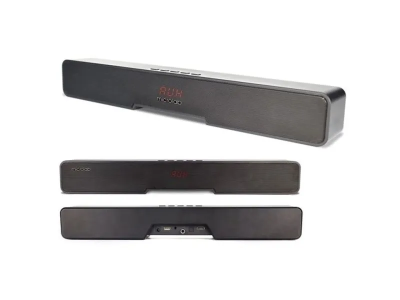 Zvučnik Bluetooth soundbar Onebar02 LED 2x15W/USB/HDMI/AUX/Optical/Coaxial Crni