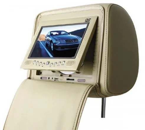 7 DVD player za naslone za glavu - bež - PROSET VTT doo