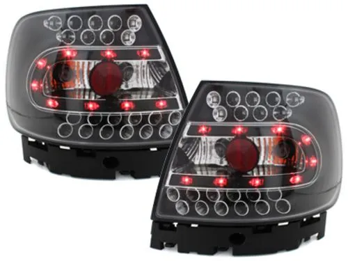 Kristalna LED štop svetla AUDI A4 (95-01) - crna - PROSET VTT doo