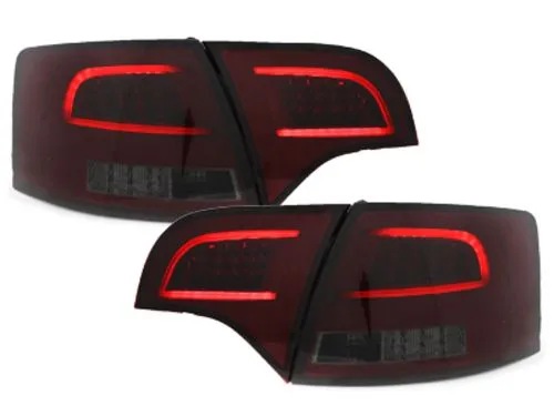 Kristalna LED štop svetla AUDI A4 karavan (2004-2007) -  crvena / zatamnjena - PROSET VTT doo
