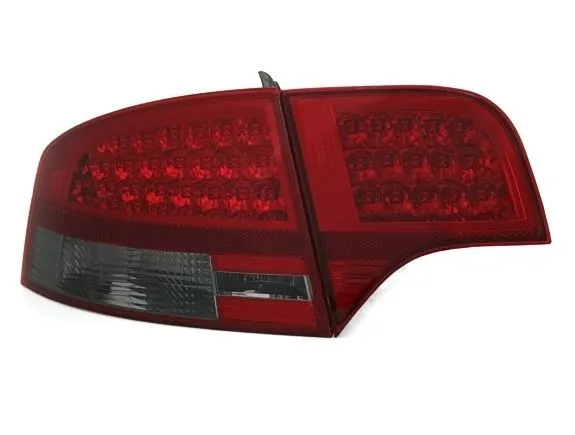 Kristalna LED štop svetla AUDI A4 limuzina (2004-2007) - crvena / zatamnjena - PROSET VTT doo